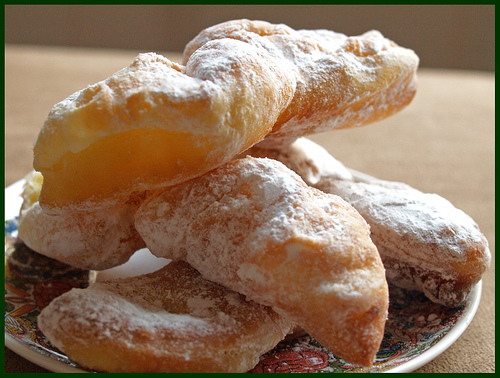 bugnes, merveilles, french donut, Mardi Gras, Tuesday Shrove, Mardi Gras recipe, french tuesday shrove recipe