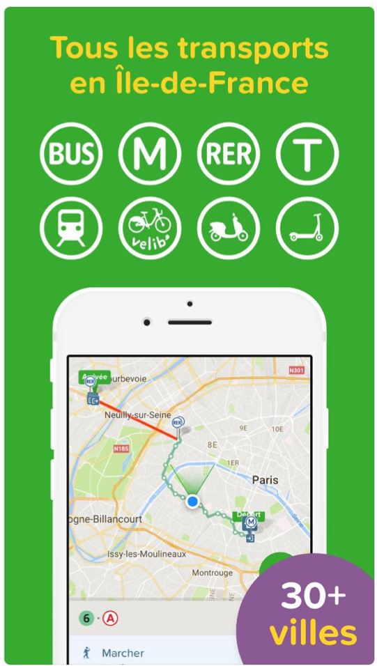 transport metro Subway RER bus card itinerary paris quick information