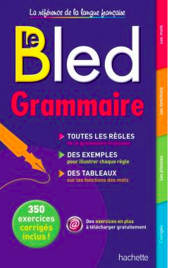 bled grammaire livre recommandé français France apprendre