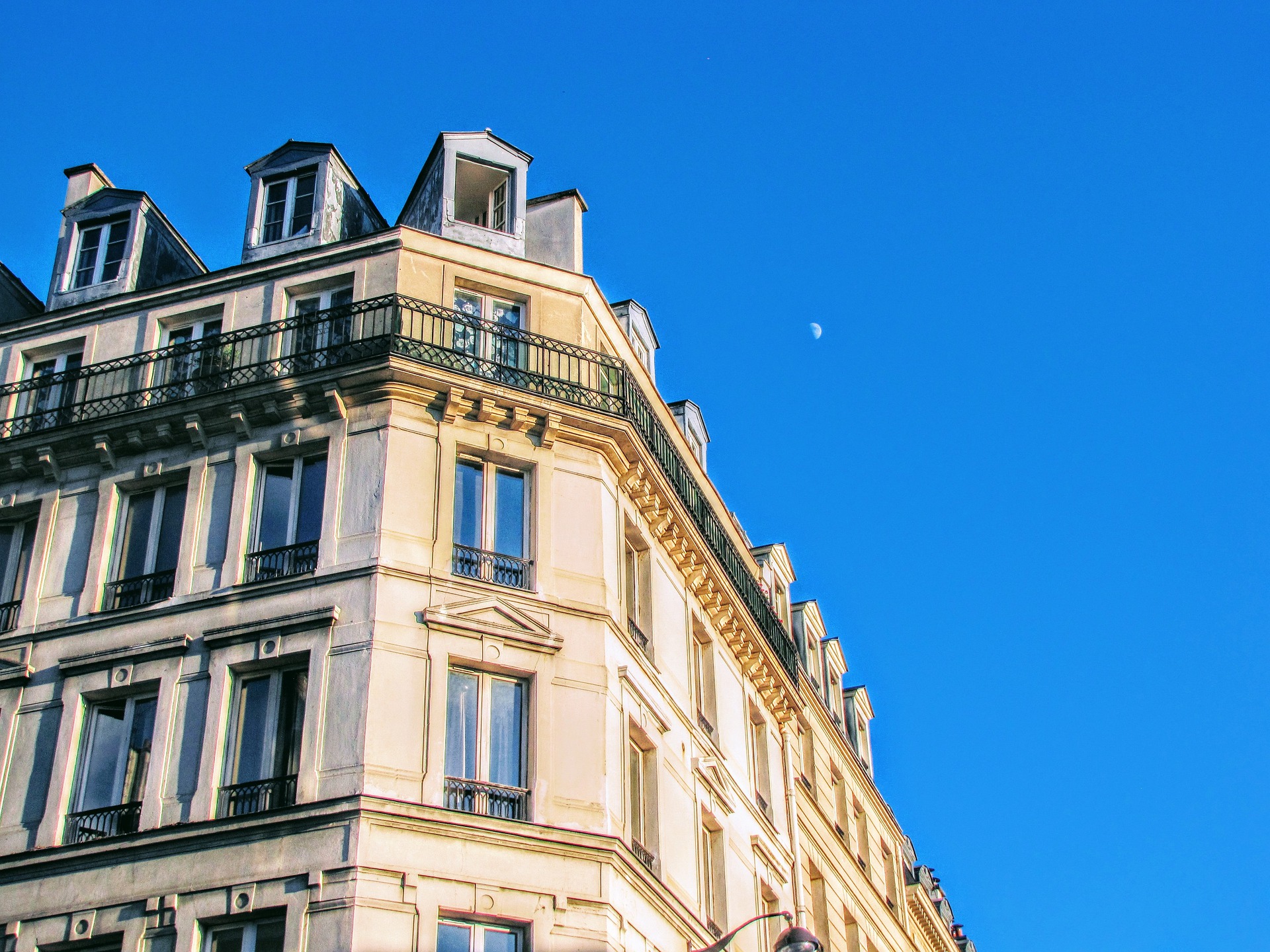 The numbering of buildings in Paris